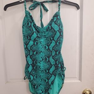 Alligator Print Swimsuit